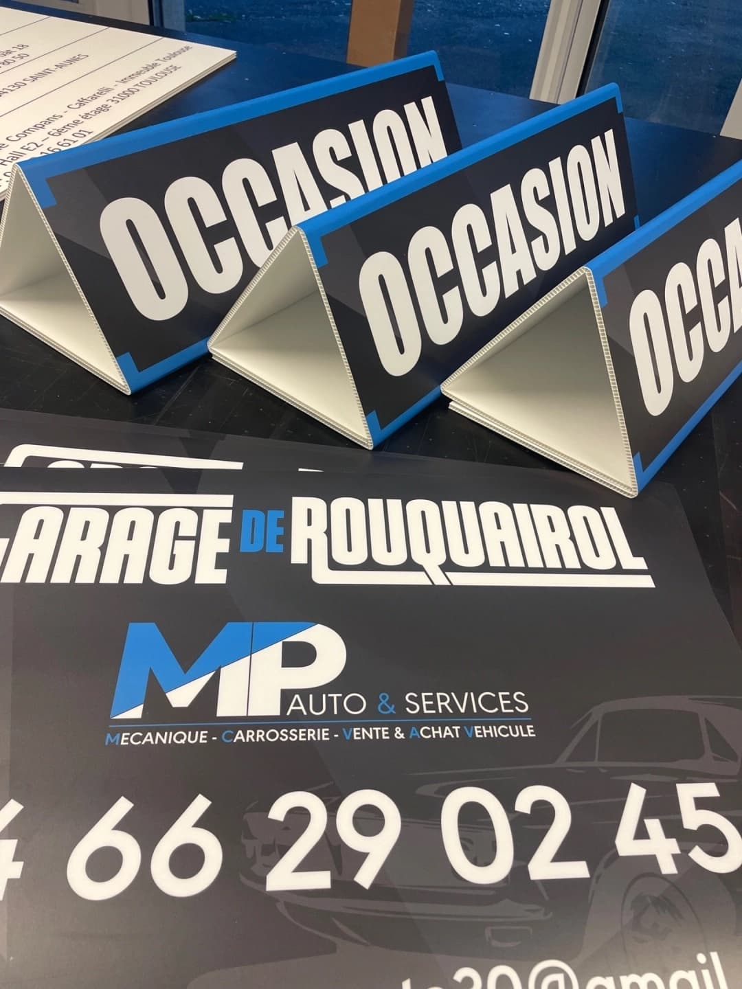 Signalétique extérieure — Réalisation 6