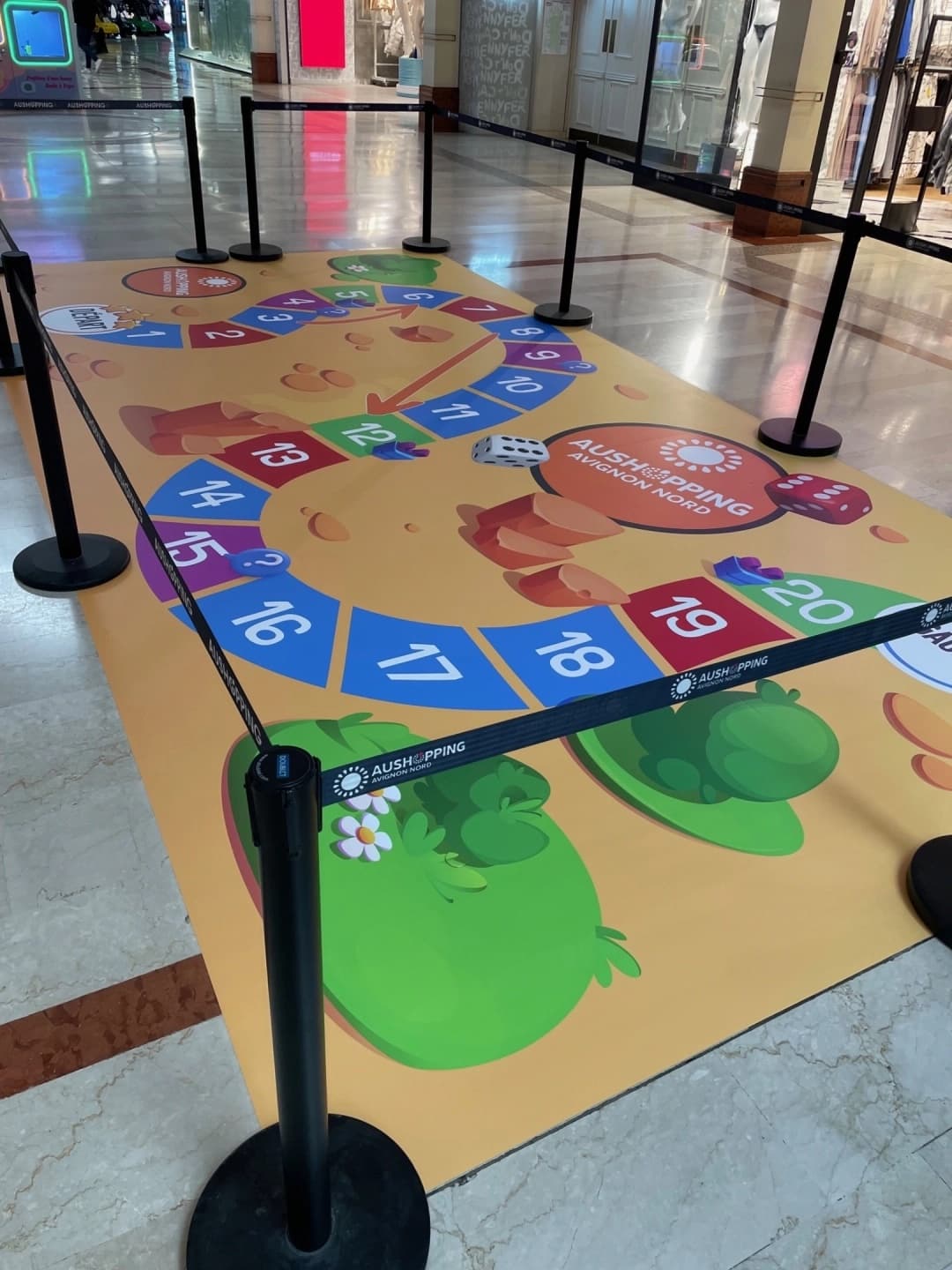 Signalétique au sol