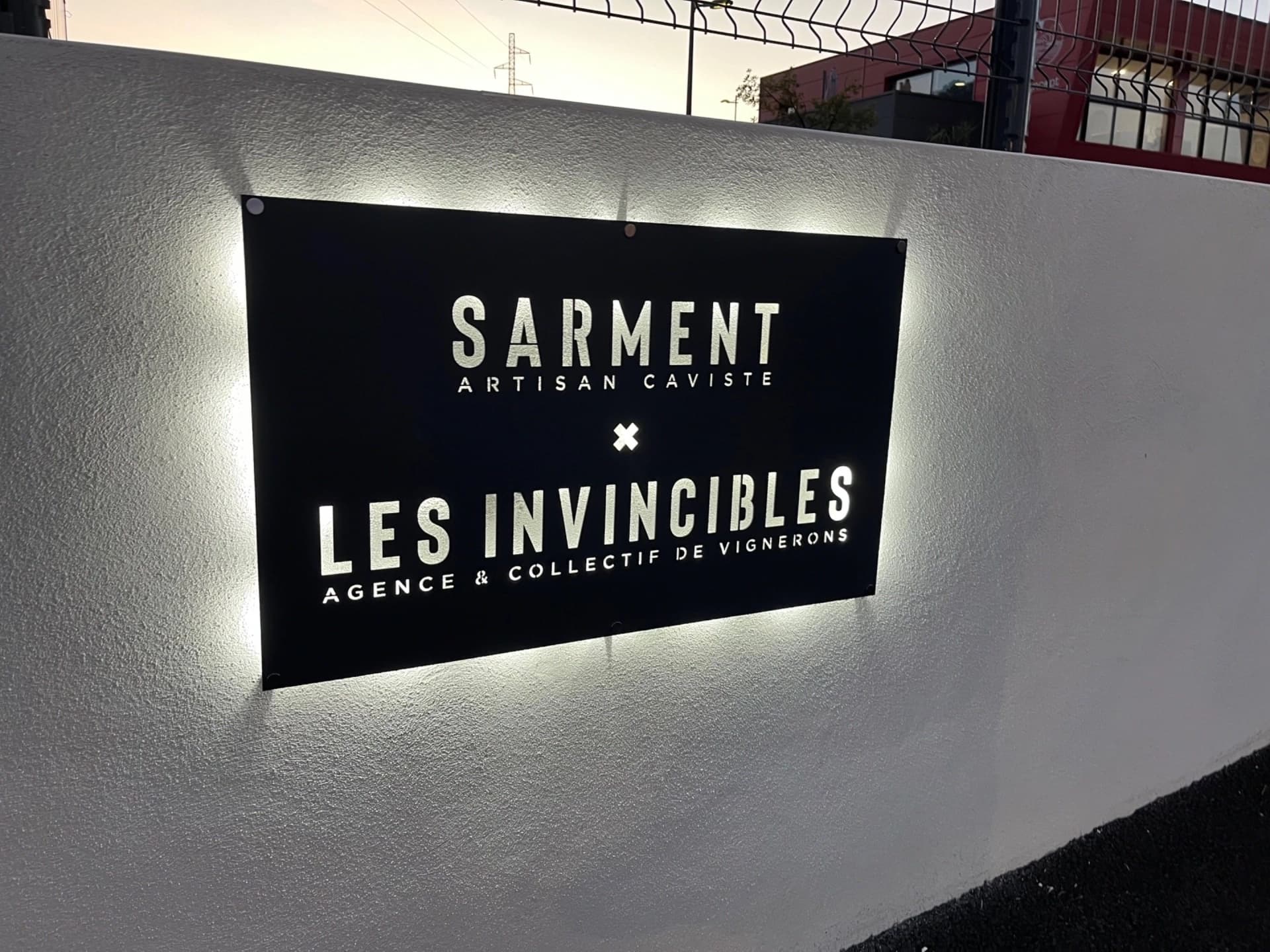 Enseignes lumineuses — Réalisation 6